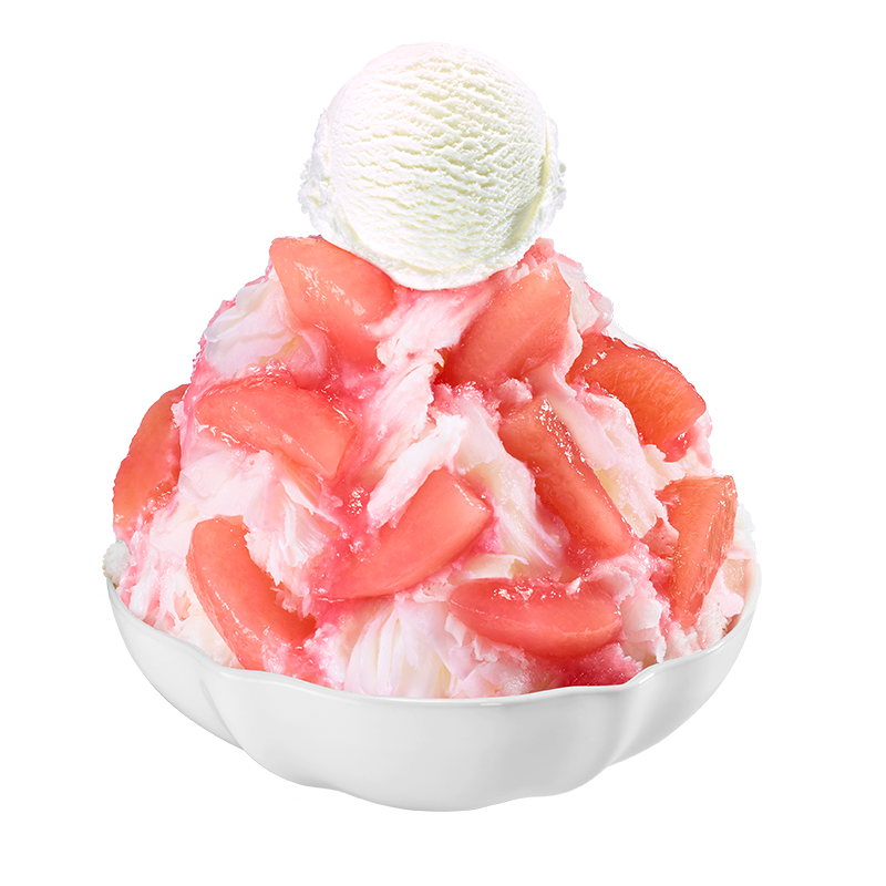 피치 요거트 빙수 R