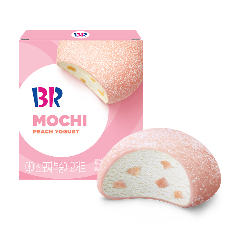 아이스 모찌 복숭아 요거트